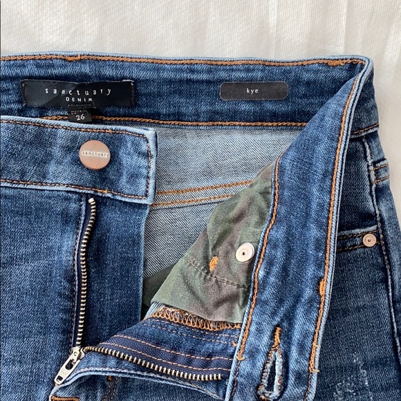 Sanctuary | Denim Jeans with Frayed Cuffs - Picture 6 of 7